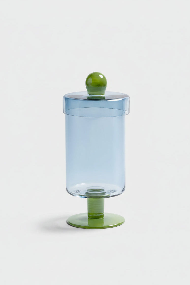 Jar duo tall Blue