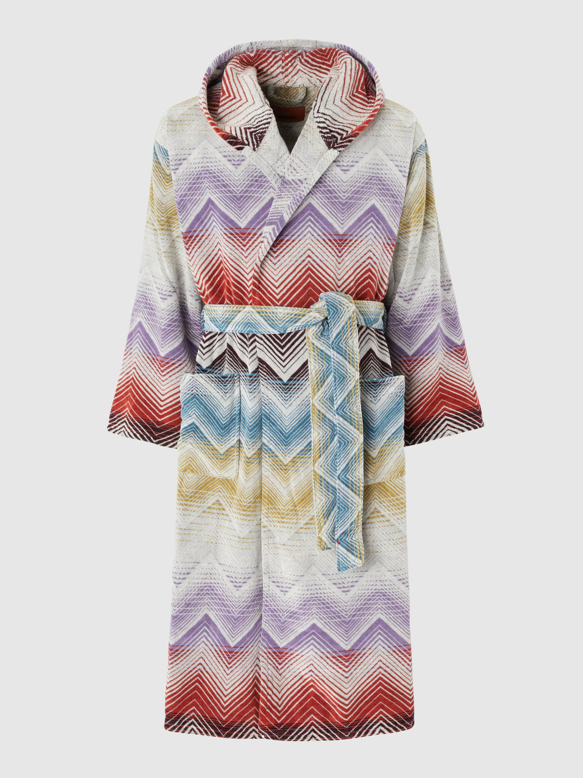 Marea cotton terry bathrobe Multicoloured