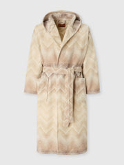Marea cotton terry bathrobe Beige