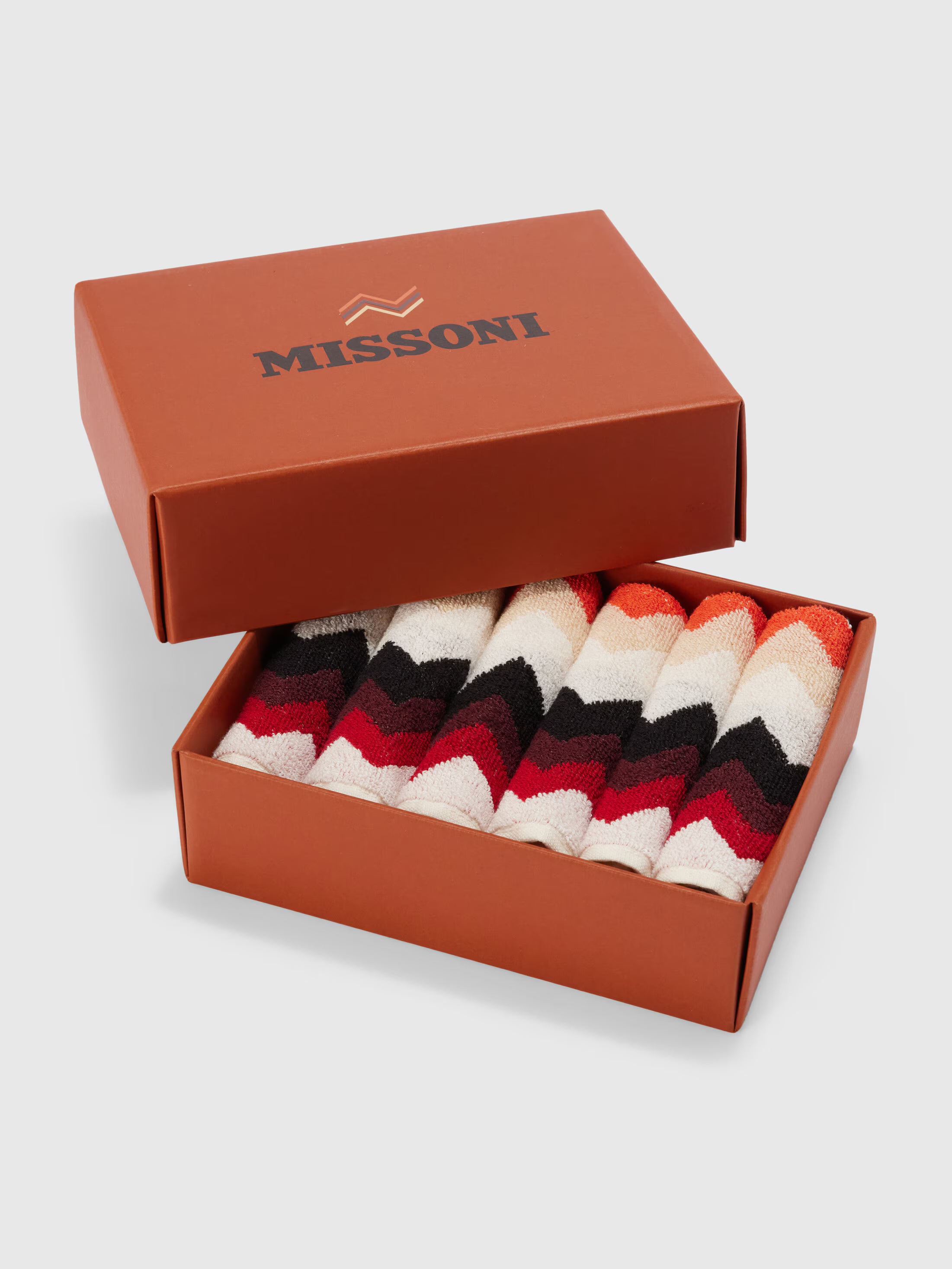 Best face towels Red & Multicoloured