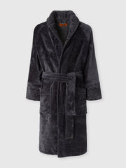 Giorgio cotton terry bathrobe Grey