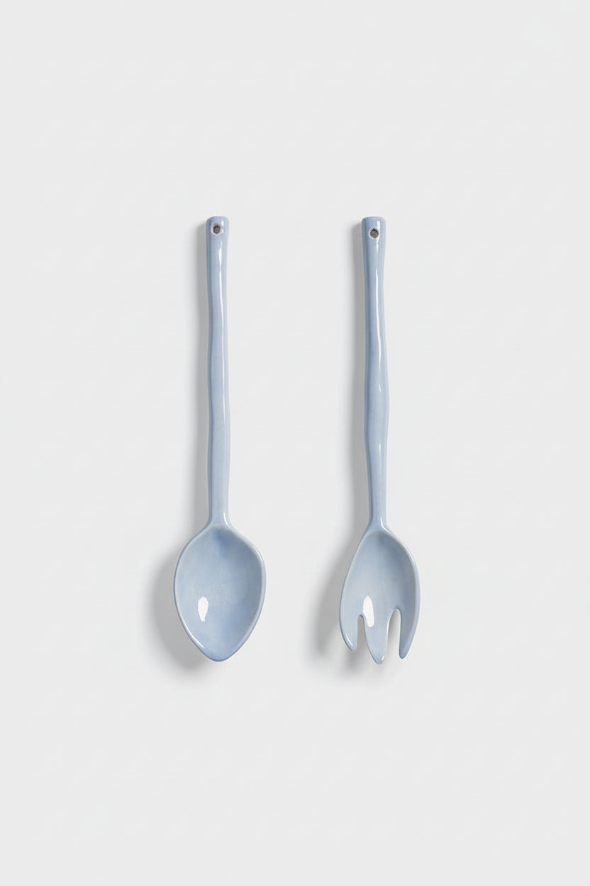 Salad server Boavista Blue