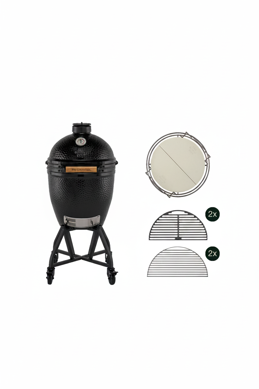 Big Green Egg-toestel Large - The Onyx | IT'S A BIG DEAL - MASTER SET