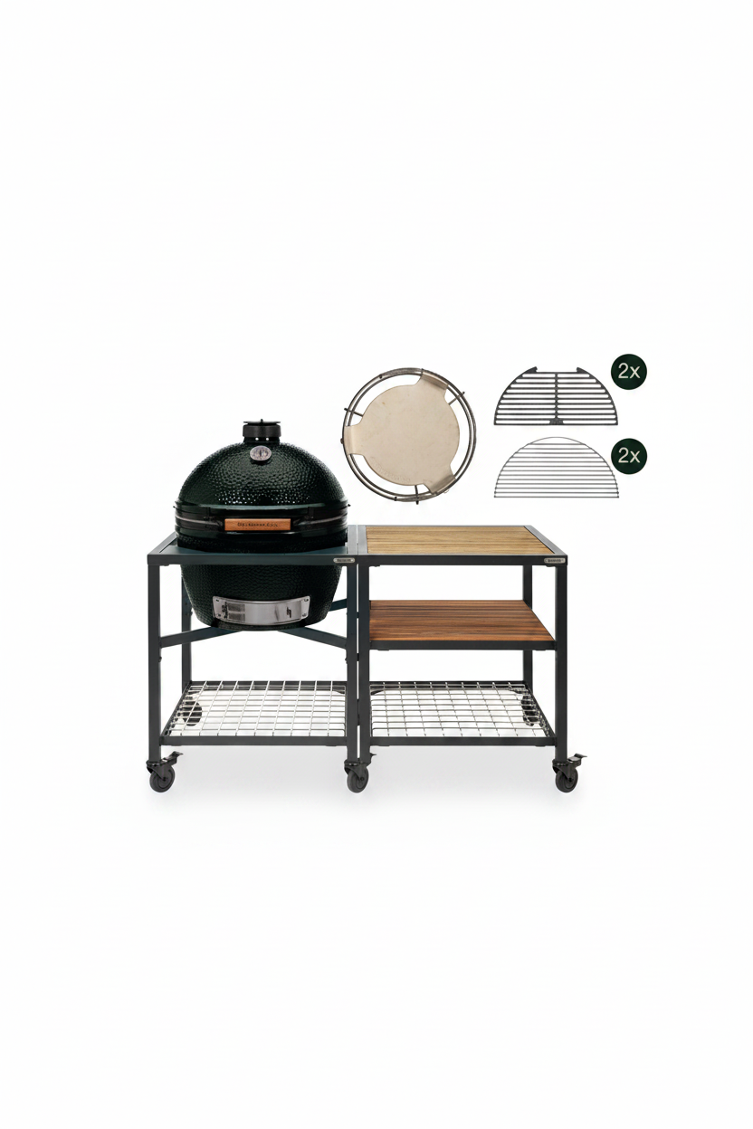 Big Green Egg-toestel Extra Large - The Onyx | IT'S A BIG DEAL - OUTDOOR KITCHEN
