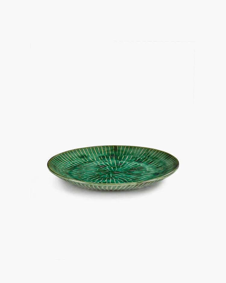 Dinner plate Pascale Naessens ⌀ 27cm Verde Lanza