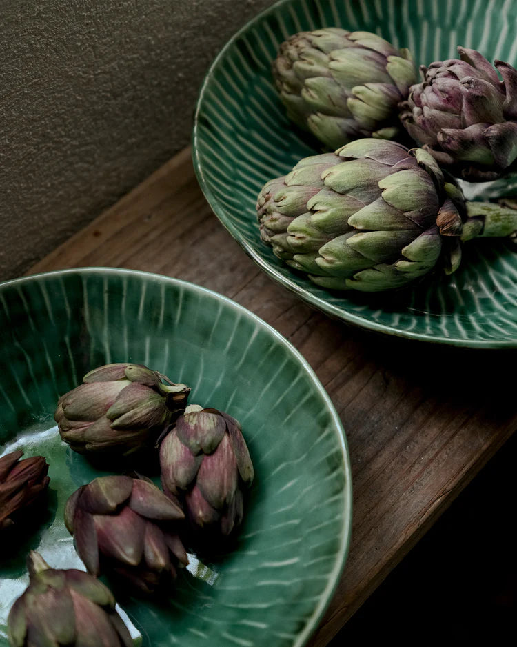 Serving Plate Pascale Naessens ⌀ 22cm Verde Lanza