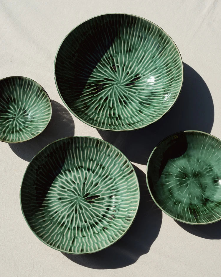 Serving Plate Pascale Naessens ⌀ 26cm Verde Lanza