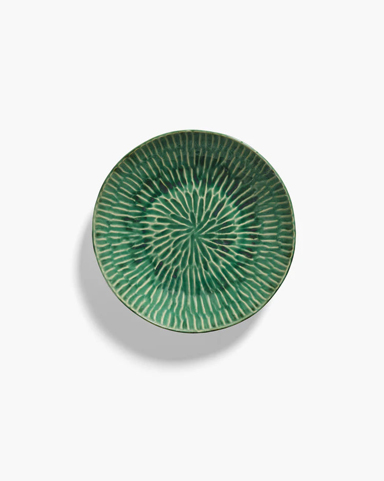 Serving Plate Pascale Naessens ⌀ 26cm Verde Lanza