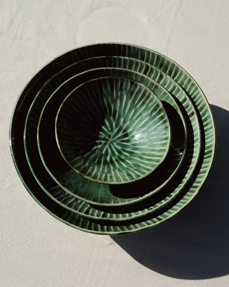 Bowl Pascale Naessens ⌀ 30cm Verde Lanza