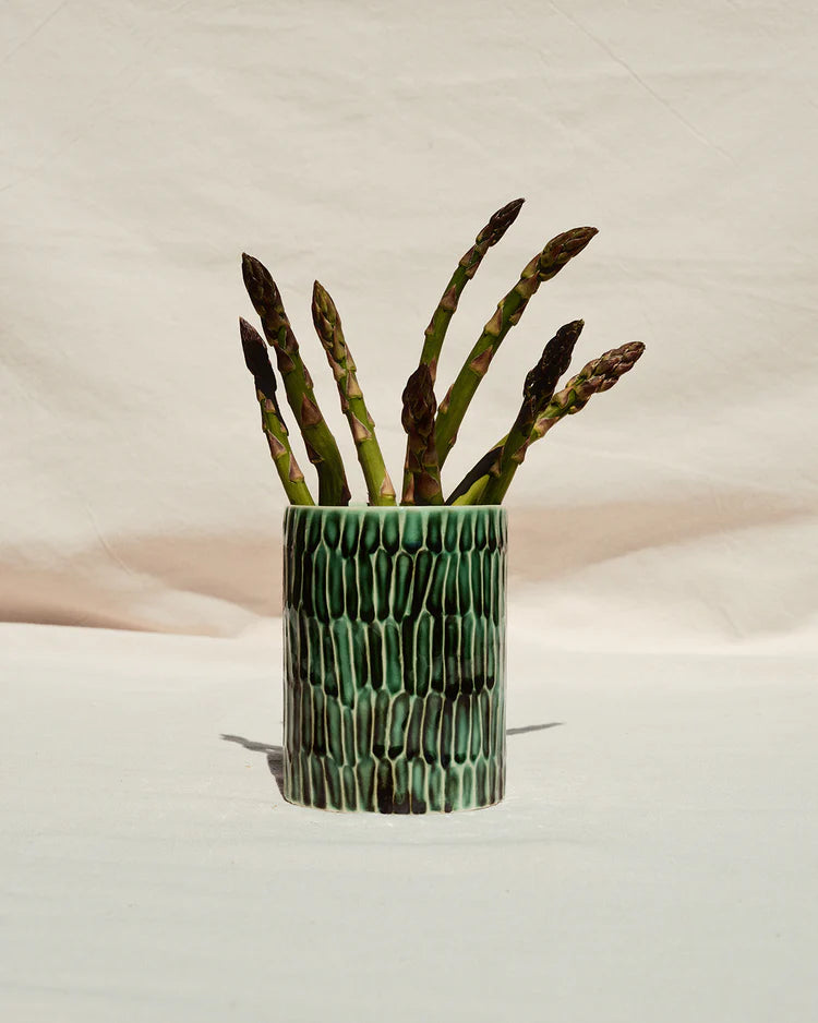 Vase Pascale Naessens Verde Lanza