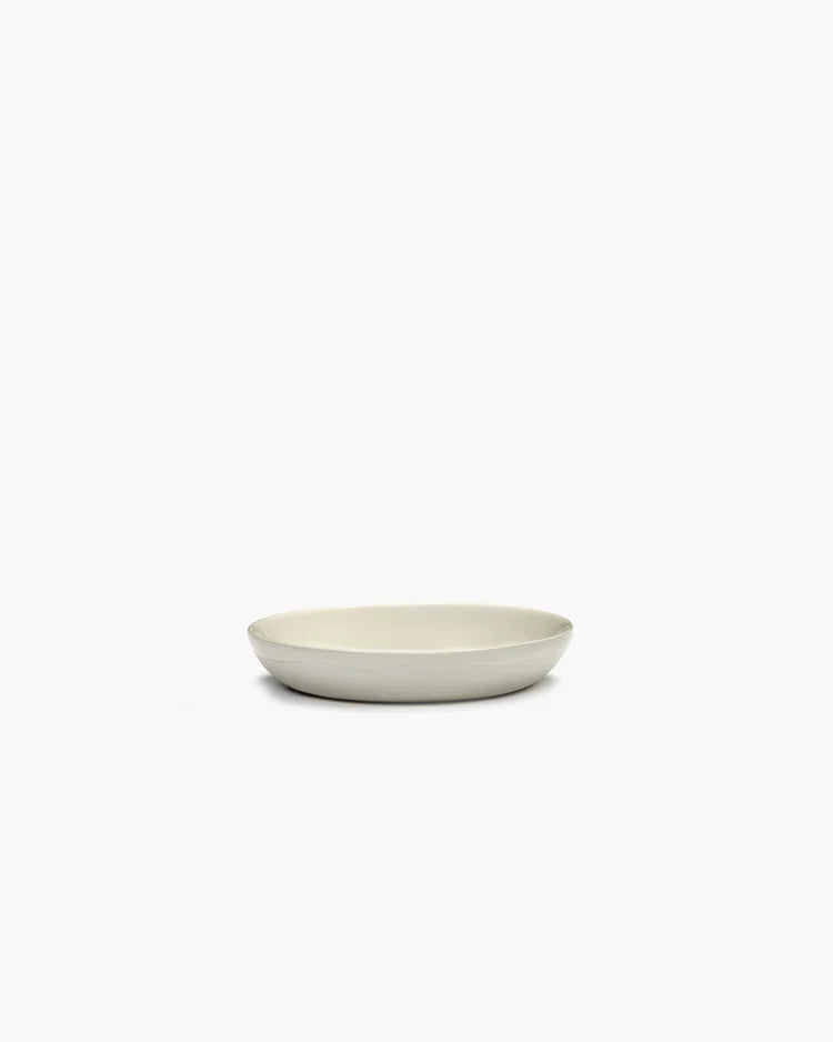 Dish ⌀ 11,5cm White Swirl Blue Stripes | Ottolenghi