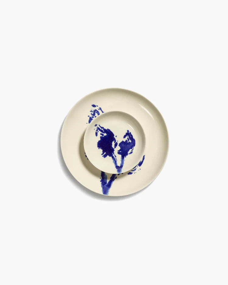 Dish ⌀ 11,5cm white Blue Artichoke | Ottolenghi