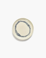 Breakfast plate ⌀ 19cm Blue Stripes | Ottolenghi
