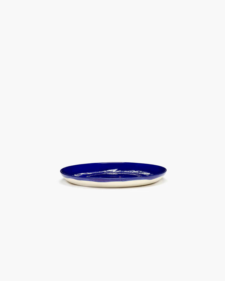 Breakfast plate ⌀ 19cm Dark Blue White Dots | Ottolenghi