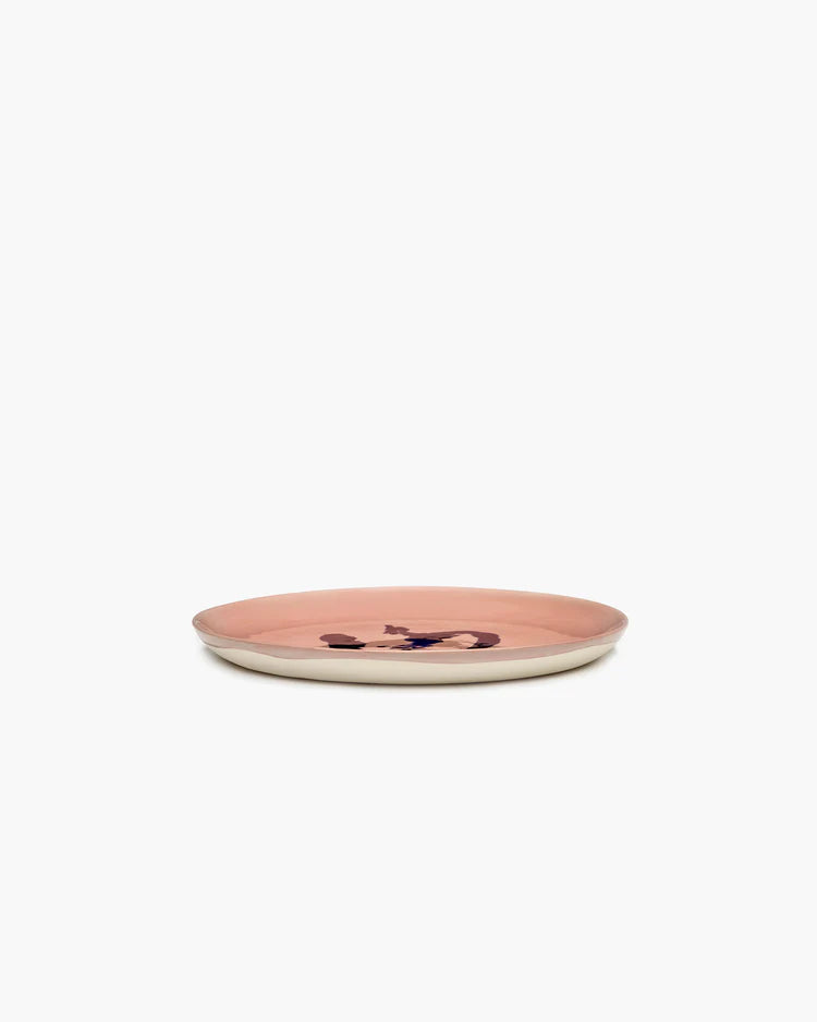 Starter plate ⌀ 22,5cm Delicious Pink Blue Pepper | Ottolenghi