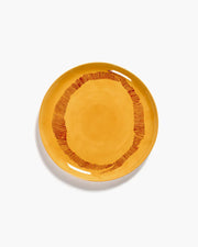 Dinner plate ⌀ 26,5cm Yellow Red Stripes | Ottolenghi