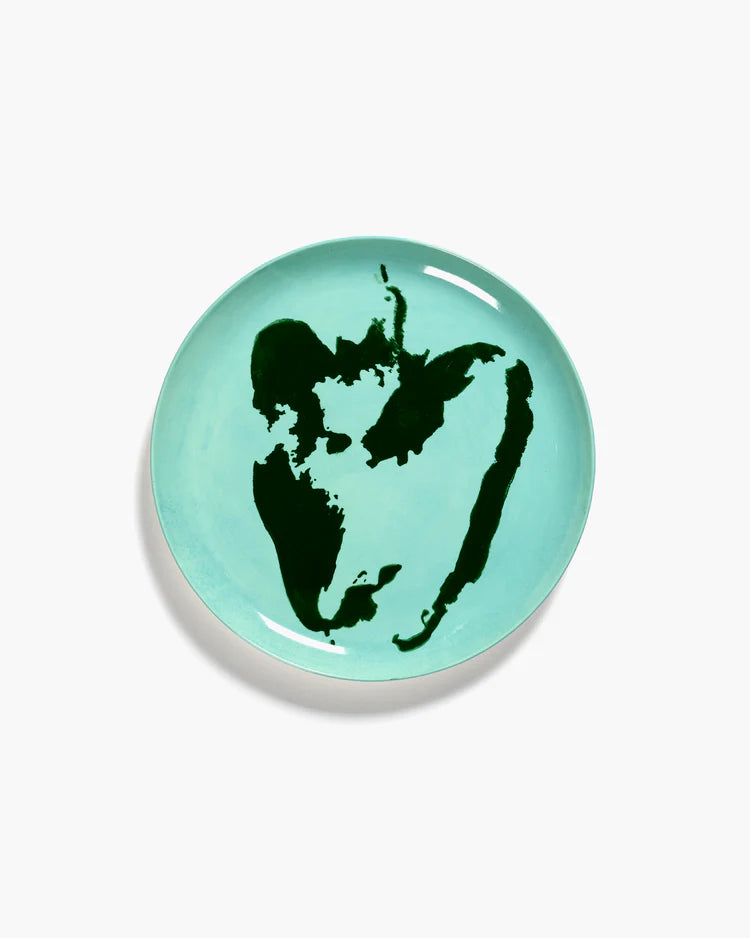 Dinner plate ⌀ 26,5cm Azure Green Pepper | Ottolenghi