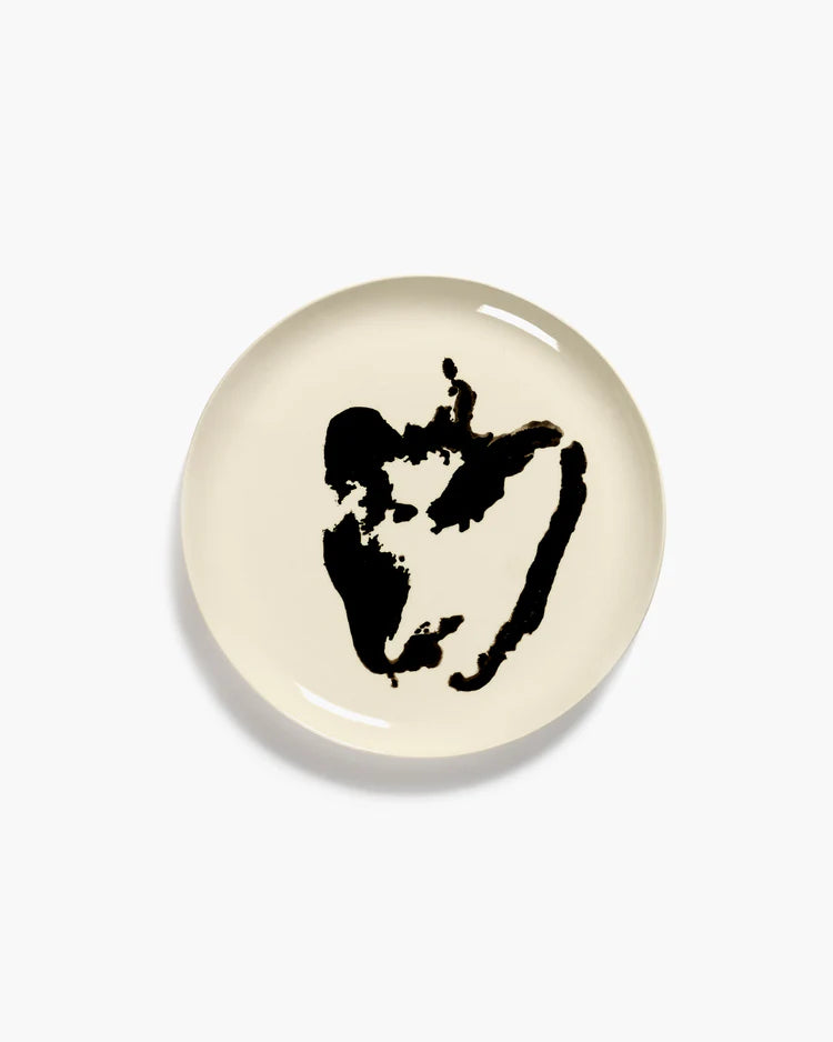Dinner plate ⌀ 26,5cm White Black Pepper | Ottolenghi