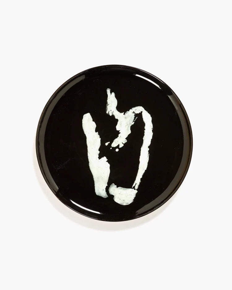 Serving Plate ⌀ 35cm Black White Pepper | Ottolenghi
