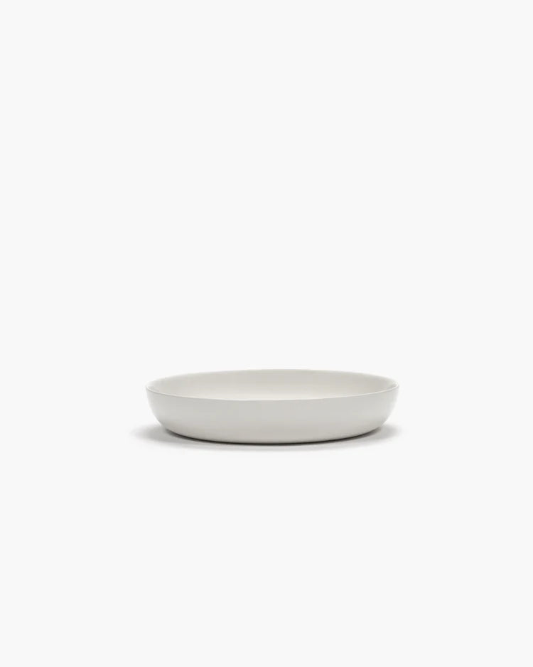 Deep Plate ⌀ 22cm White Black Pepper | Ottolenghi