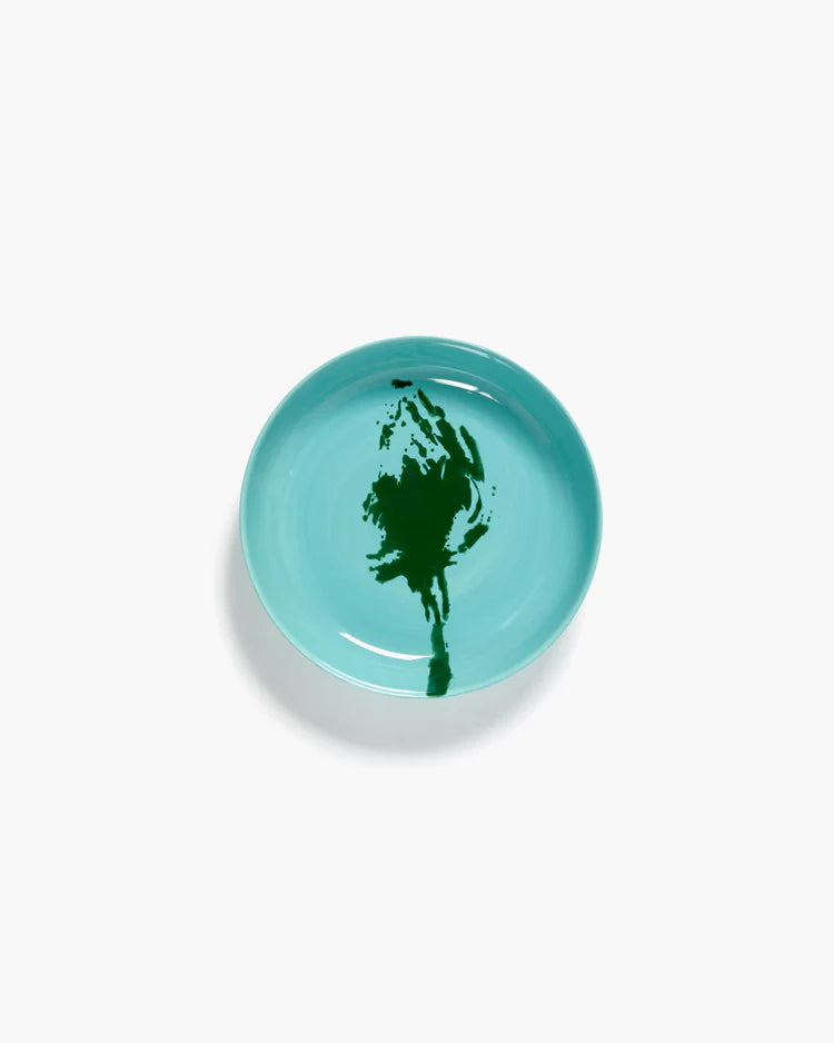 Deep Plate ⌀ 22cm Azure Green Artichoke | Ottolenghi