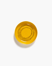 Deep Plate ⌀ 22cm Yellow Black Dots | Ottolenghi