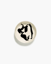 Deep Plate ⌀ 22cm White Black Pepper | Ottolenghi