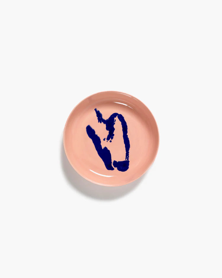 Deep Plate ⌀ 22cm Pink Pepper Blue | Ottolenghi