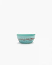 Bowl ⌀ 16cm Azure Swirl Red Stripes | Ottolenghi