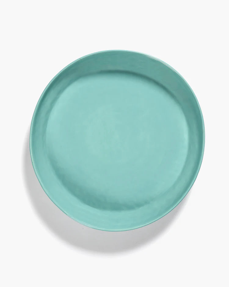 Serving Plate ⌀ 36cm Azure Red Stripes | Ottolenghi