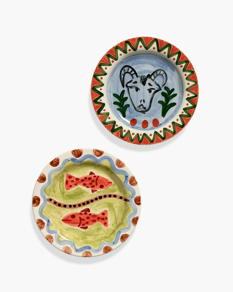 Dinner Plate Shurleey ⌀ 25,8cm The Lovers | Set van 2