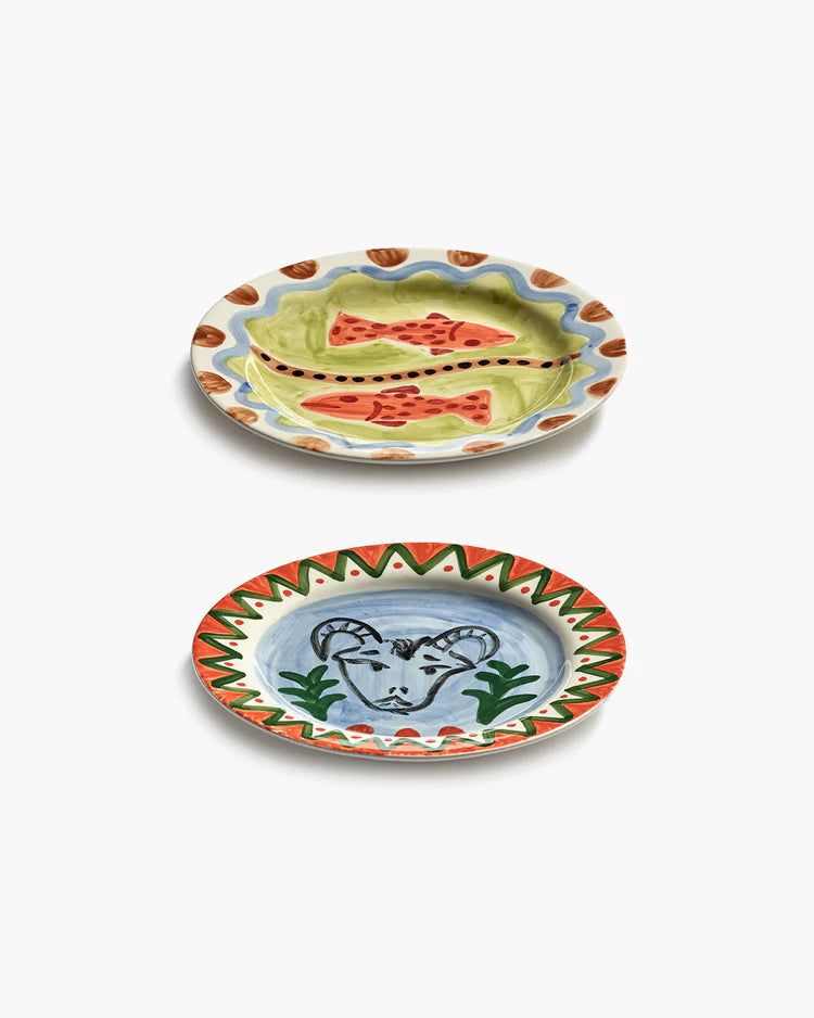 Dinner Plate Shurleey ⌀ 25,8cm The Lovers | Set van 2