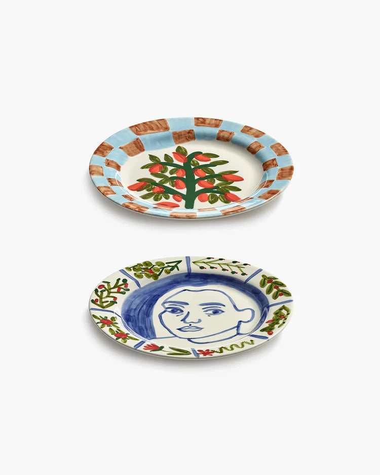 Dinner Plate Shurleey ⌀ 25,8cm Inti Munay | Set van 2