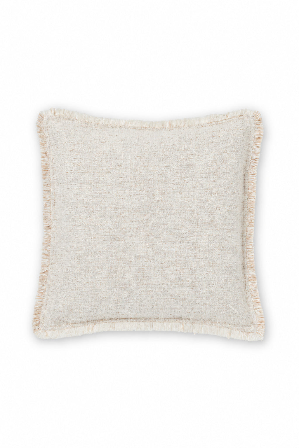 Flax cushion Sand