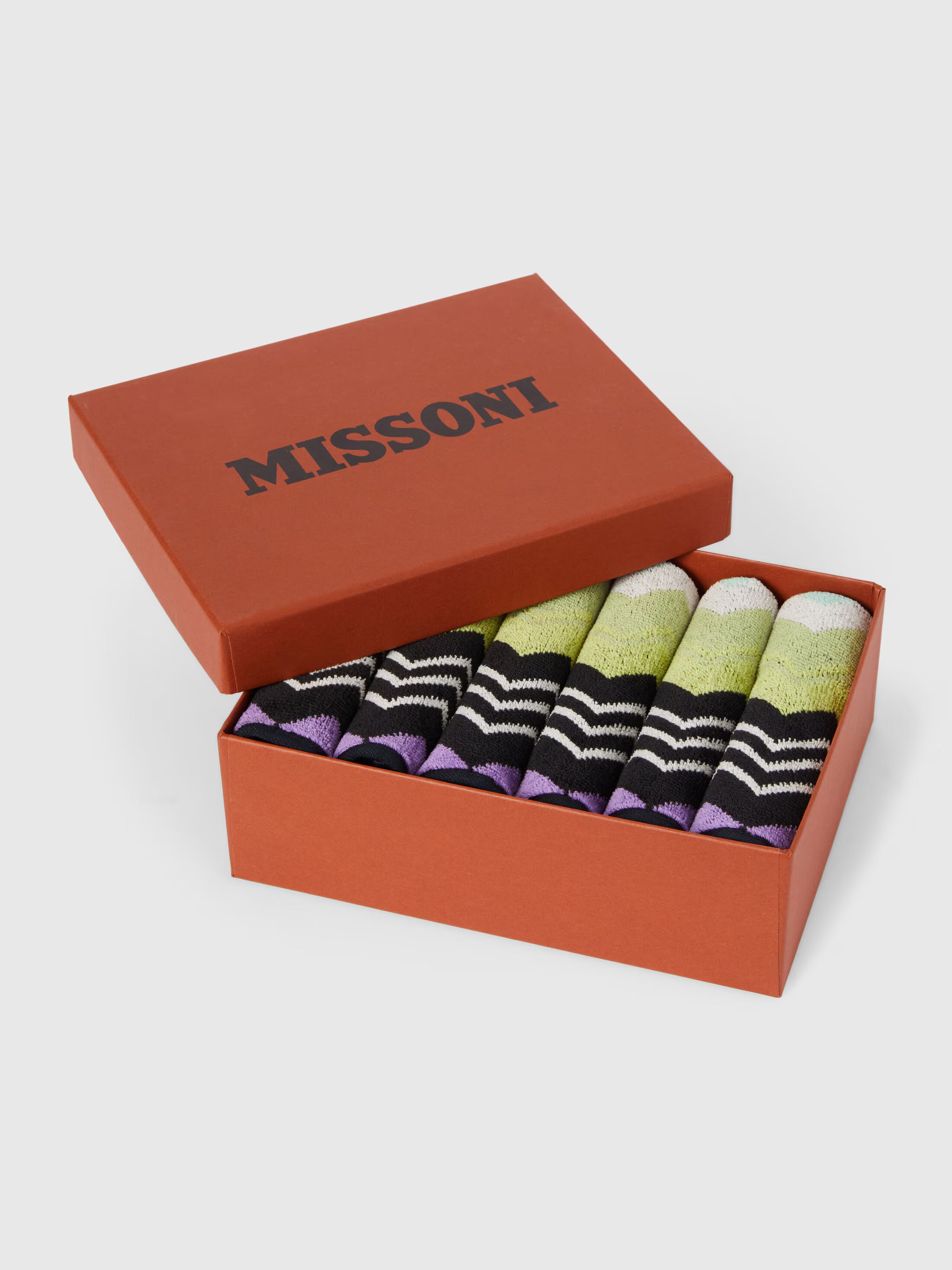 Giacomo face towels Orange