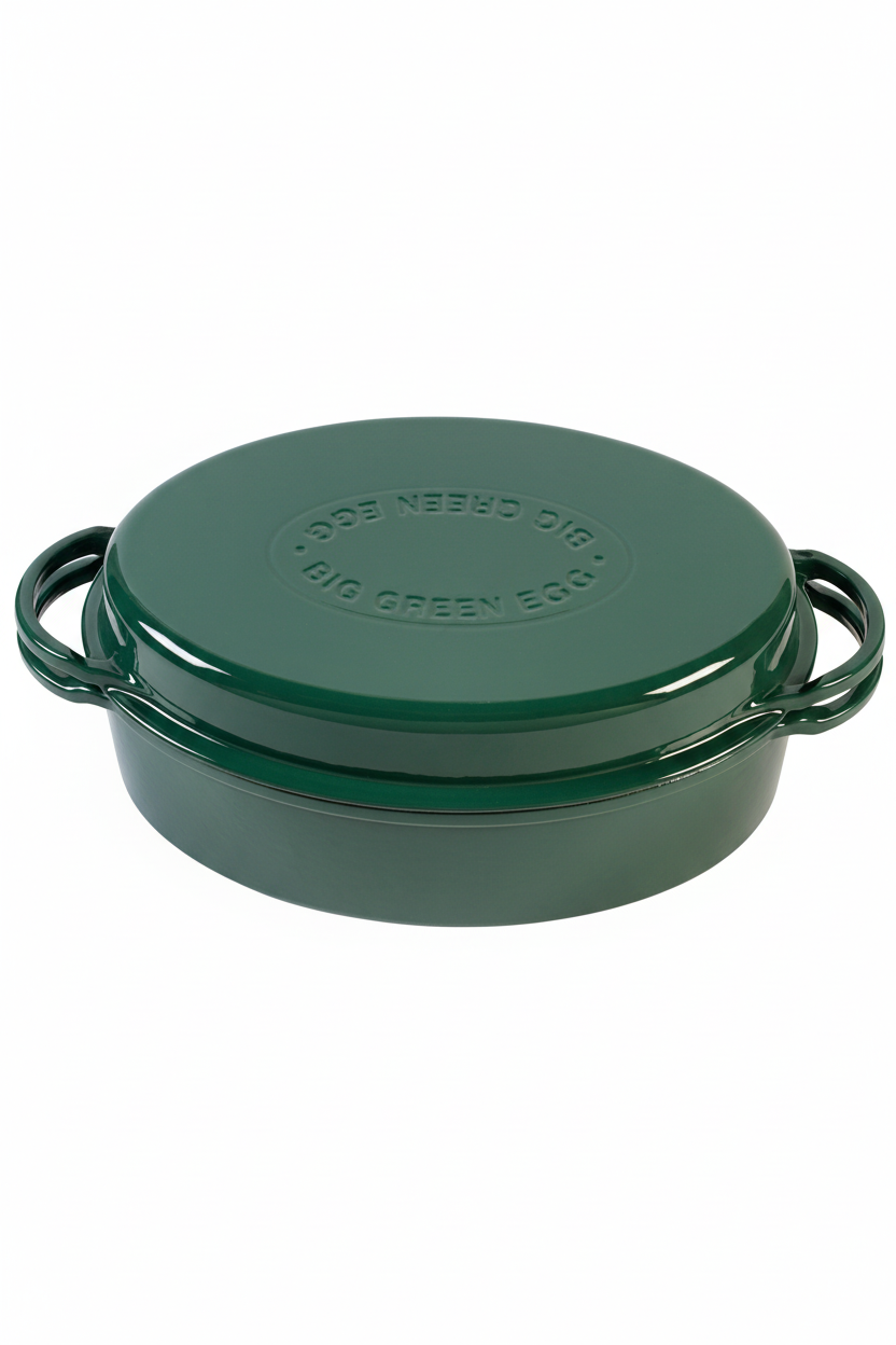 Green Dutch Oven Oval 5,2L