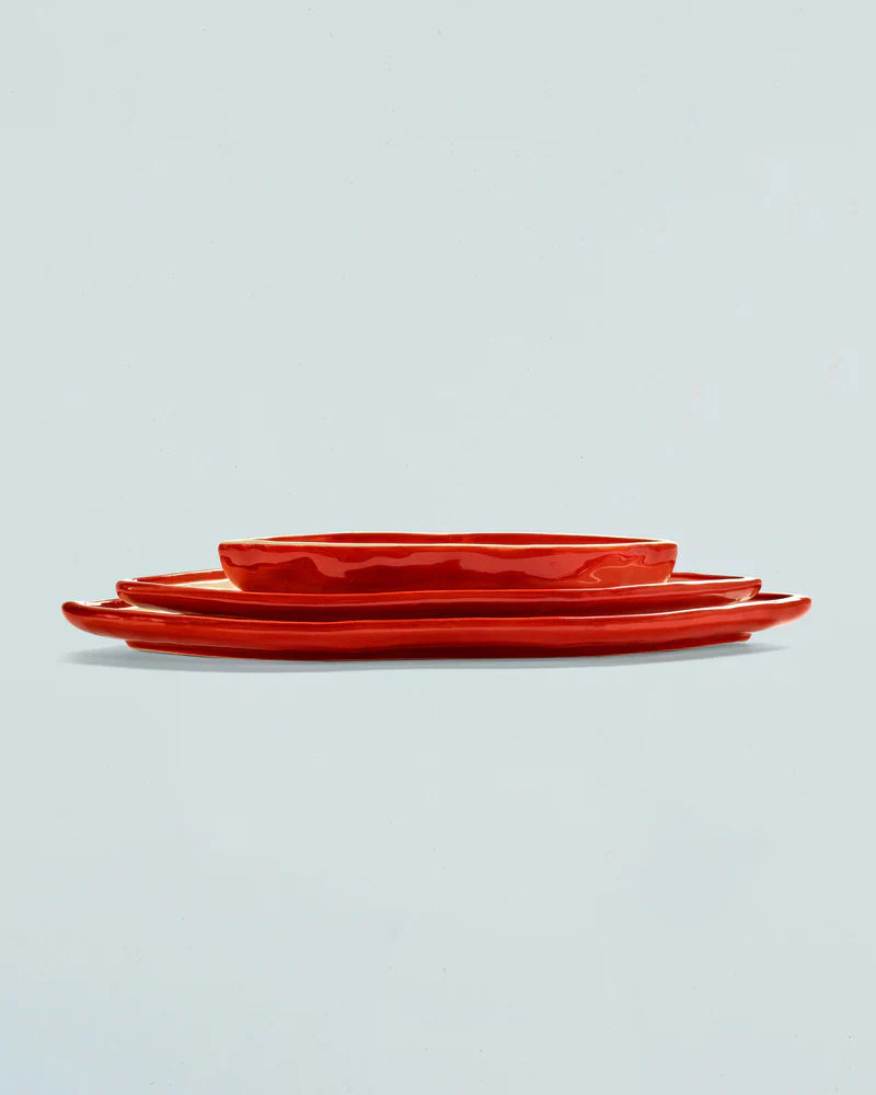 Lips serving dish : set van 3
